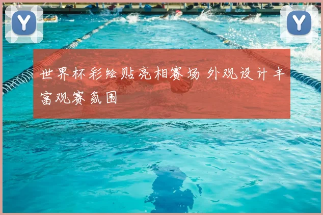 世界杯彩绘贴亮相赛场 外观设计丰富观赛氛围